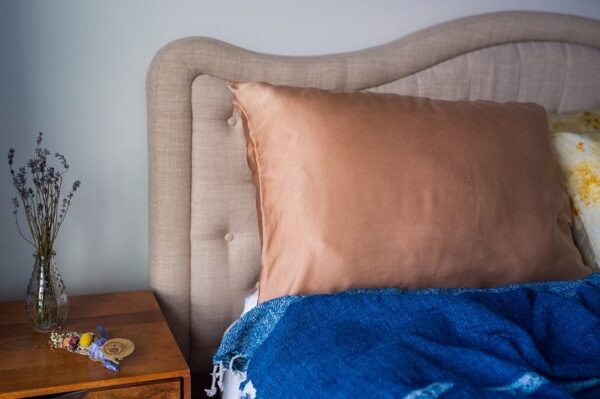 Solid Botanically Dyed Peace Silk Pillowcase