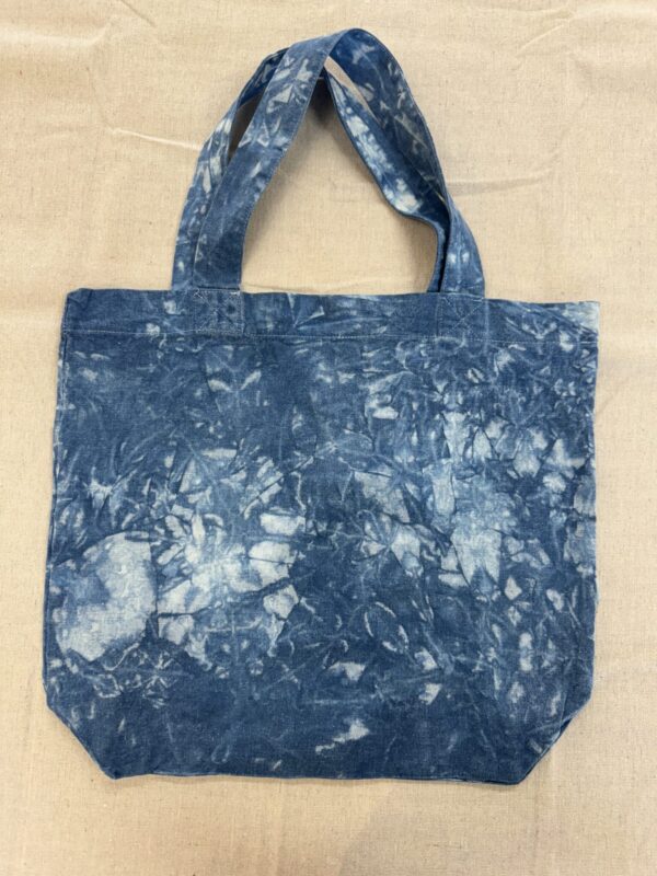 Indigo Hemp Tote - Image 3